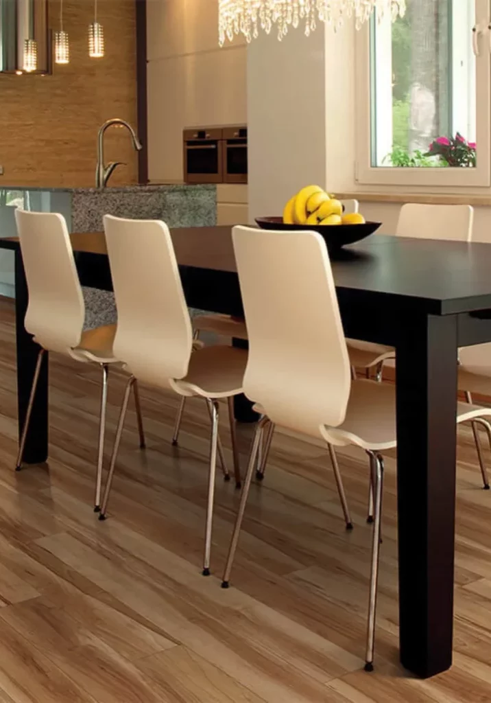 Dinning room Vinyl flooring | Jimmie Lyles Flooring Gallery