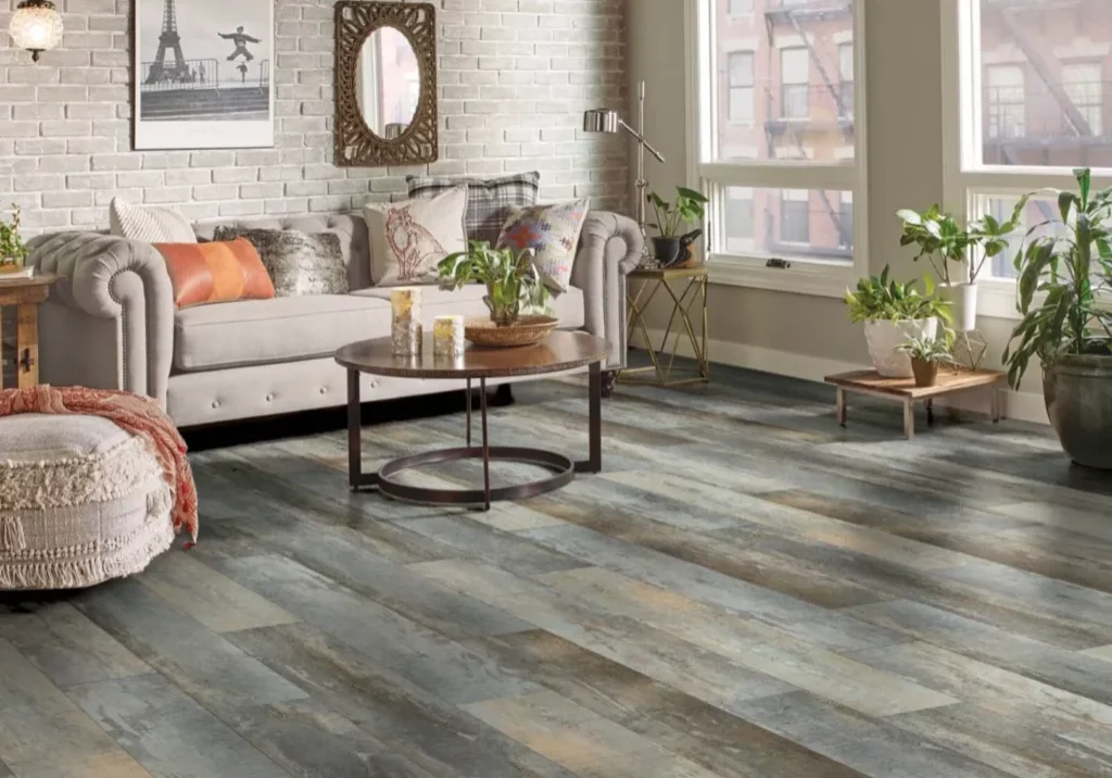 Living room vinyl | Jimmie Lyles Flooring Gallery